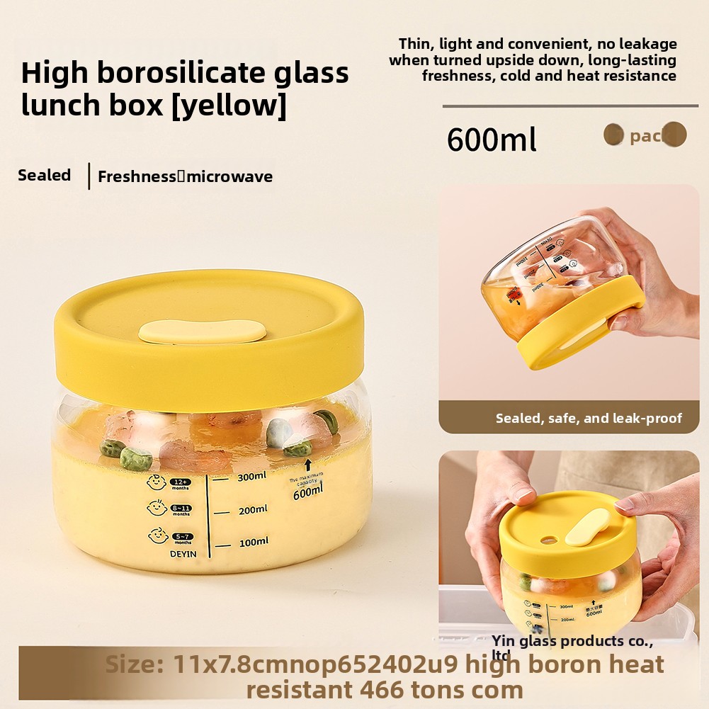 Glass Food Storage Container A - Glass Meal Prep Container ulasan dan harga