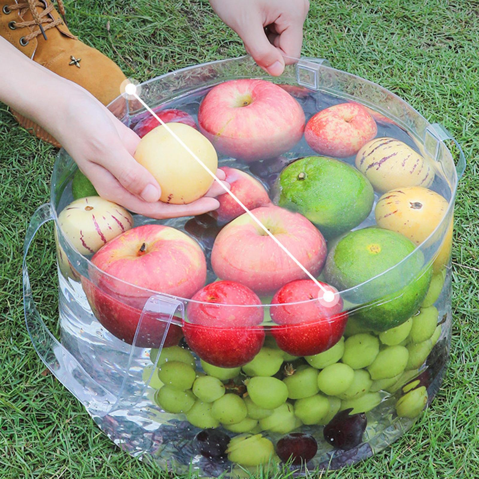 Clear Fruit Basket Food Storag - Food Storage Not Plastic ulasan dan harga