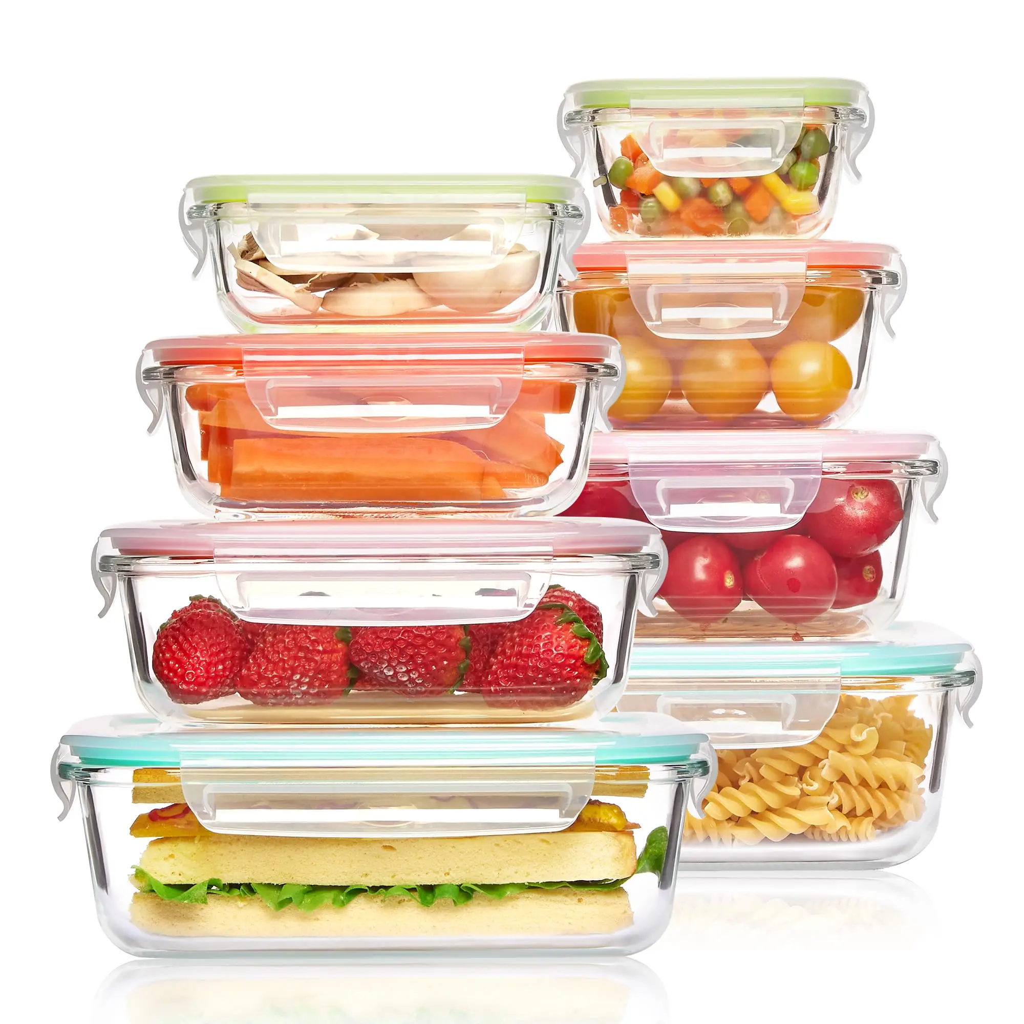 Glass Lunch Box Food Storage C - Glass Meal Prep Container ulasan dan harga