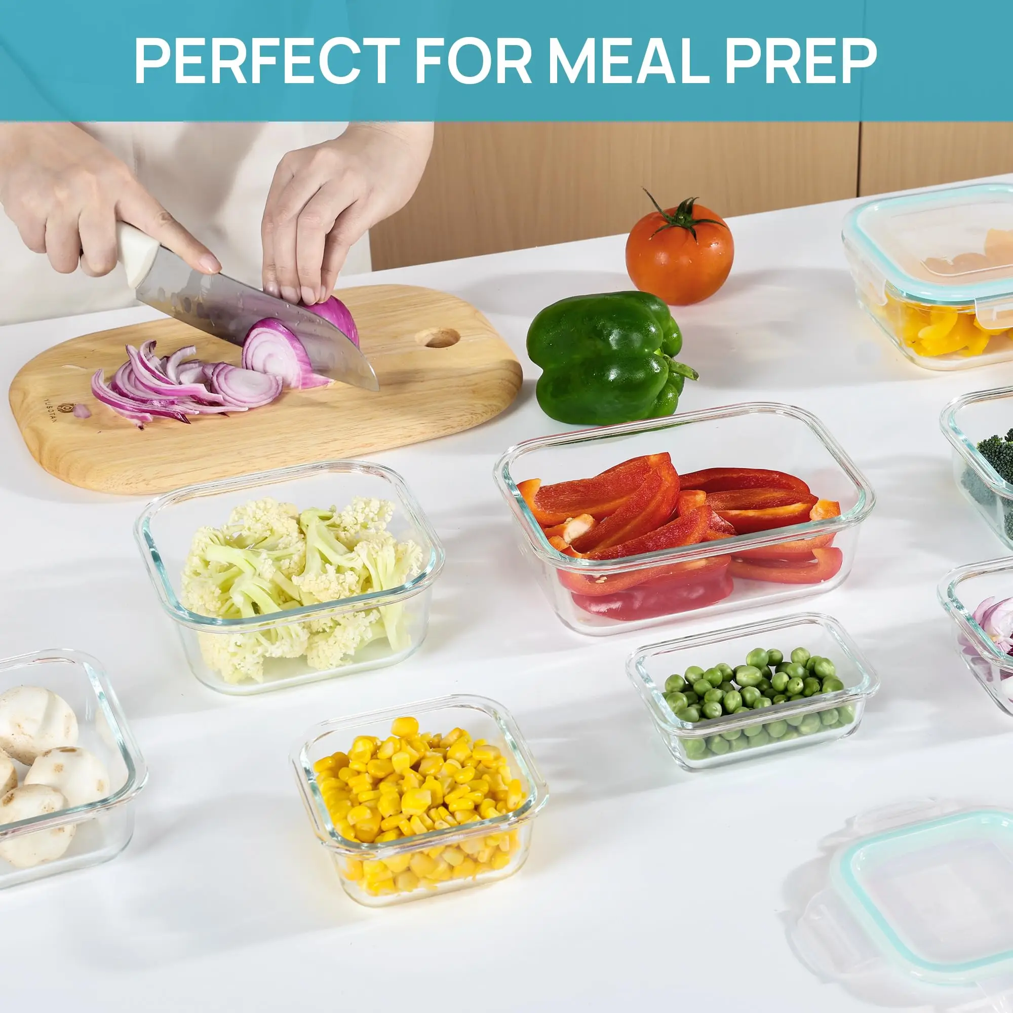 Glass Lunch Box Food Storage C - Glass Meal Prep Container ulasan dan harga