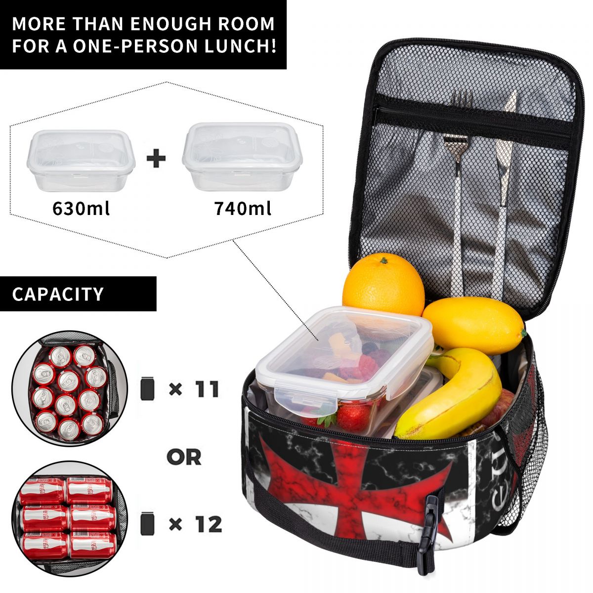 Templar Knight Jerusalem Cross - Food Storage Medieval ulasan dan harga