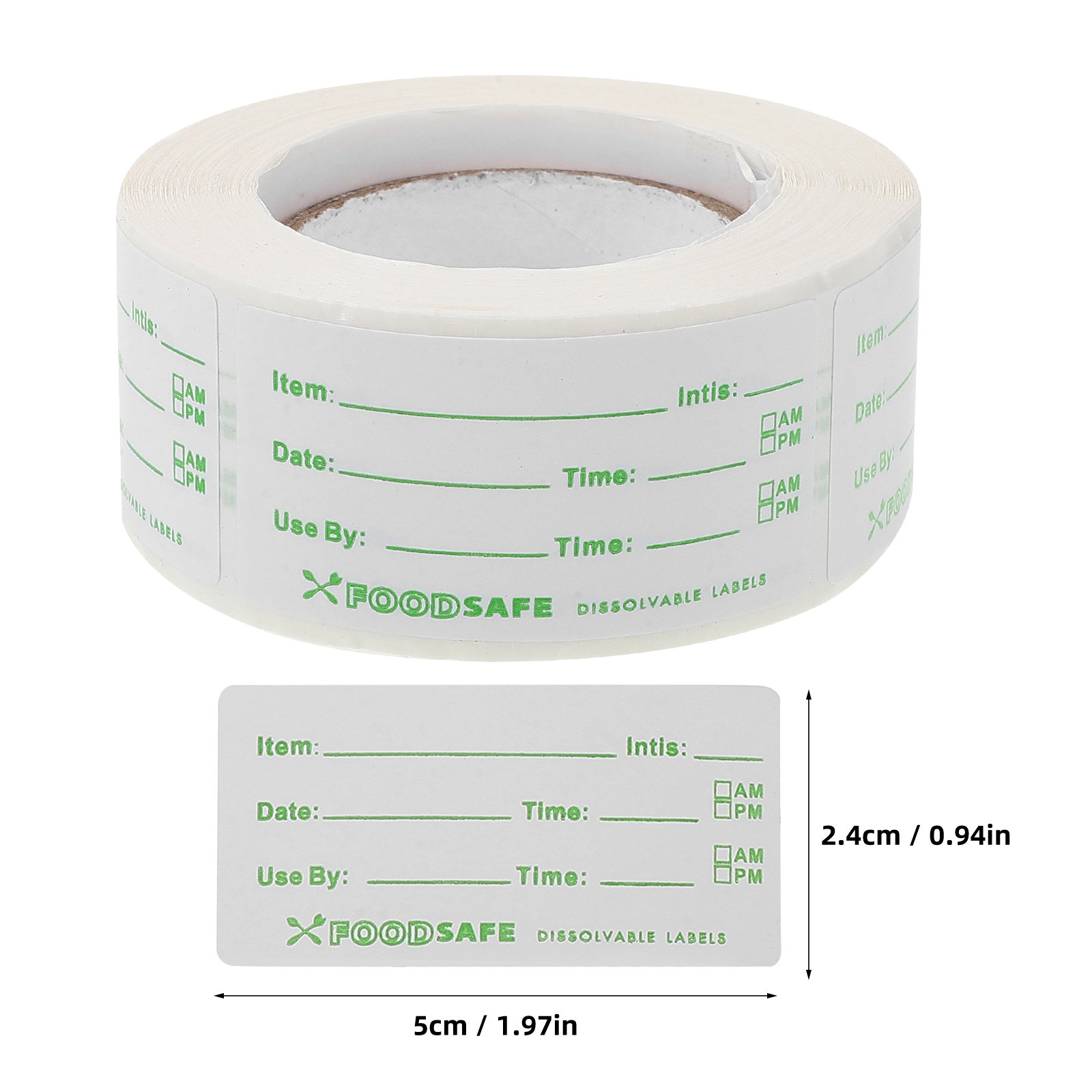 1 Roll Small Date Stickers Exp - Food Storage Freezer Containers ulasan dan harga