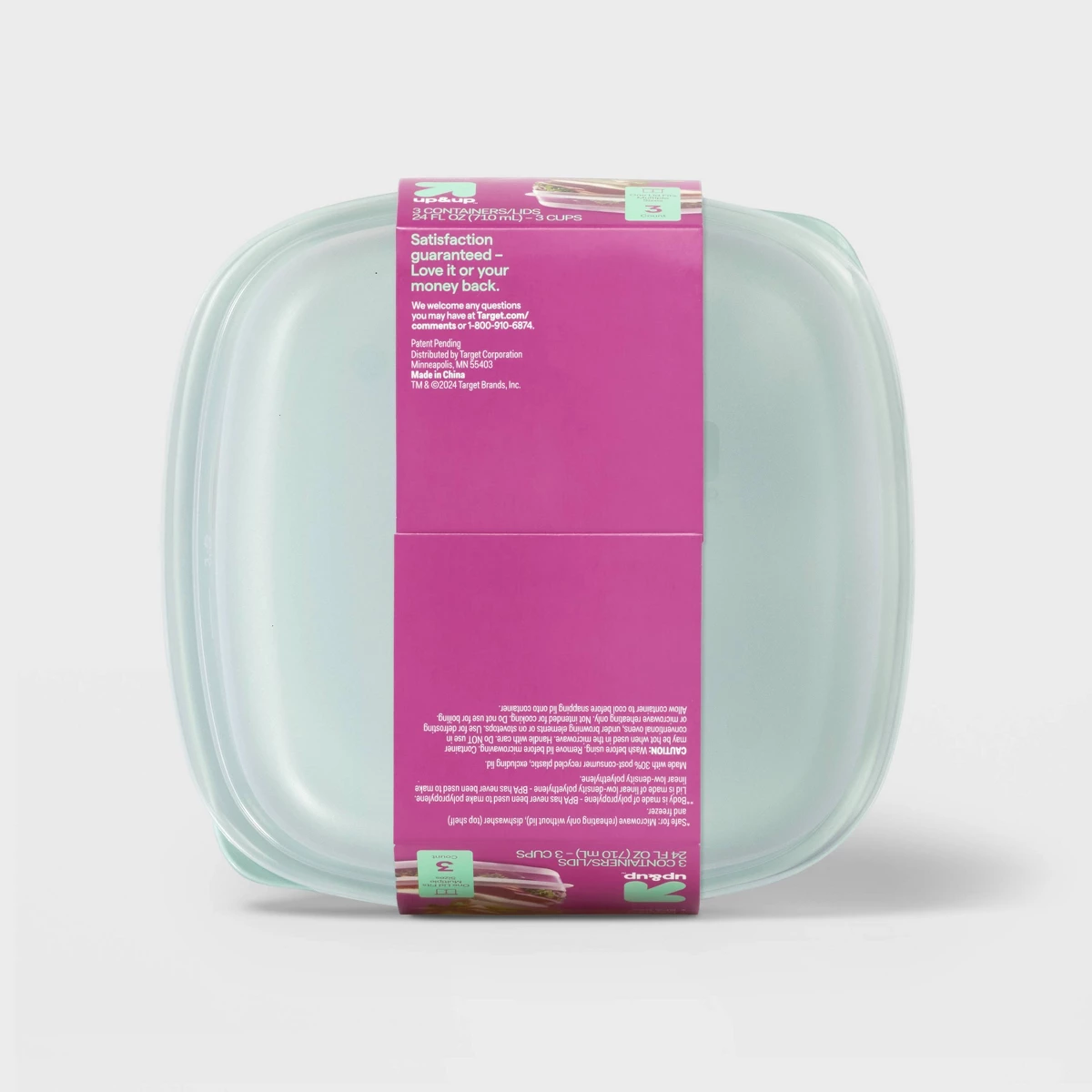 2026 New 3 Pack 24oz Square Fo - Food Storage Freezer Containers ulasan dan harga