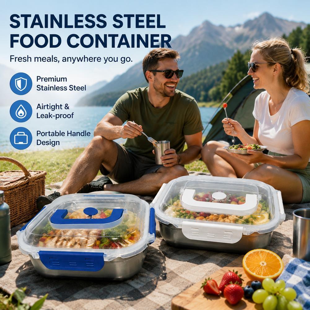 Stainless Steel Food Storage C - Food Storage Not Plastic ulasan dan harga